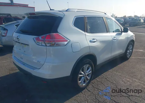 2016 Nissan Rogue Sv from USA, damaged, VIN KNMAT2MT4GP715909